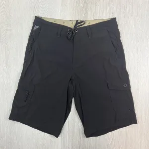 Patagonia Mens Black Blue Swim Shorts Utility Cargo Short Size 32