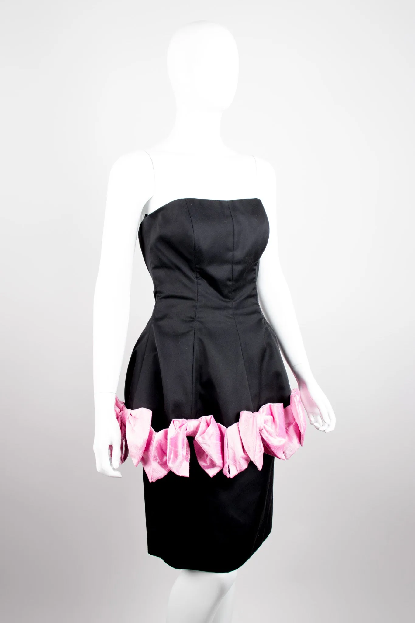 Peplum Bow Dress
