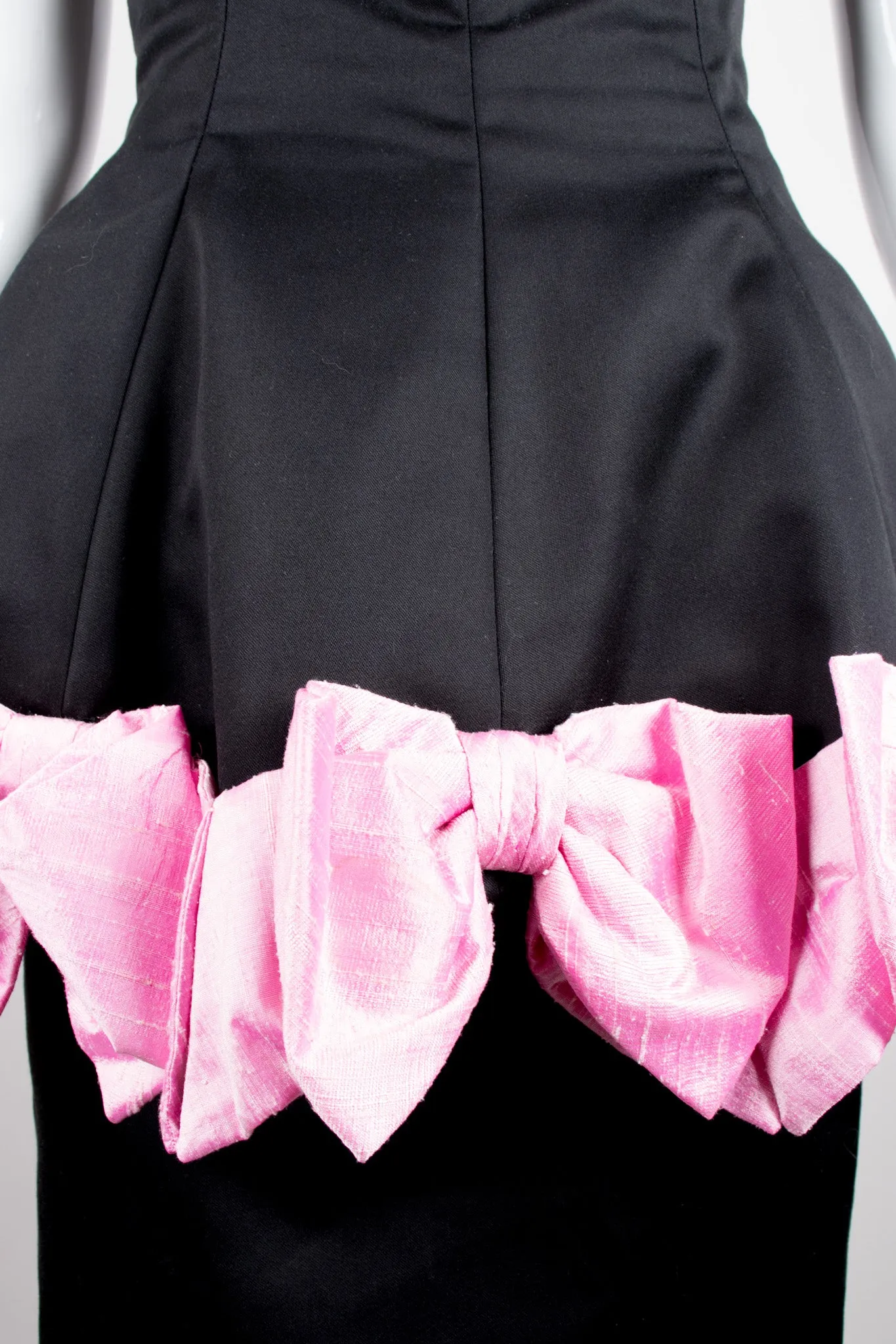 Peplum Bow Dress