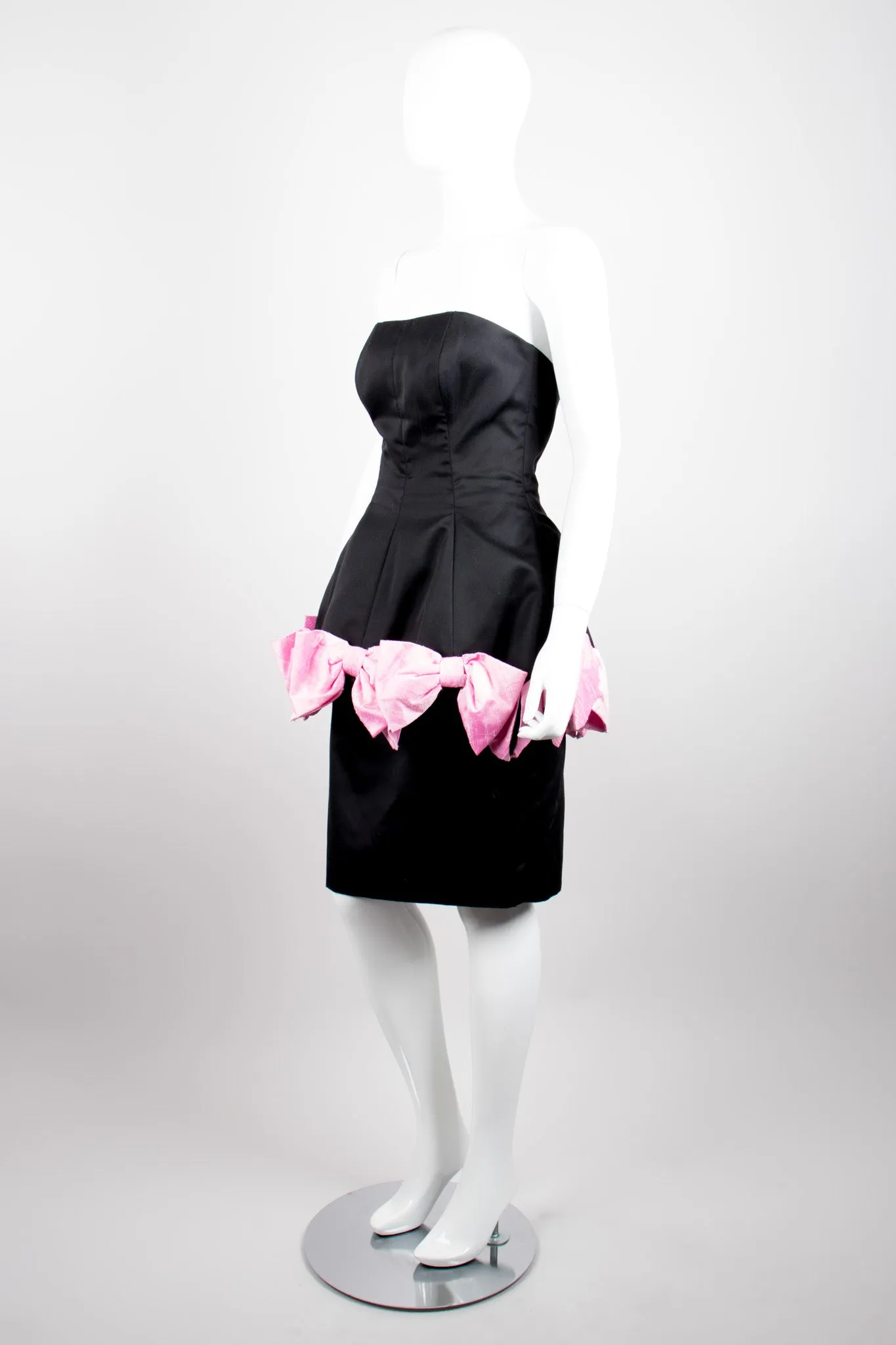 Peplum Bow Dress