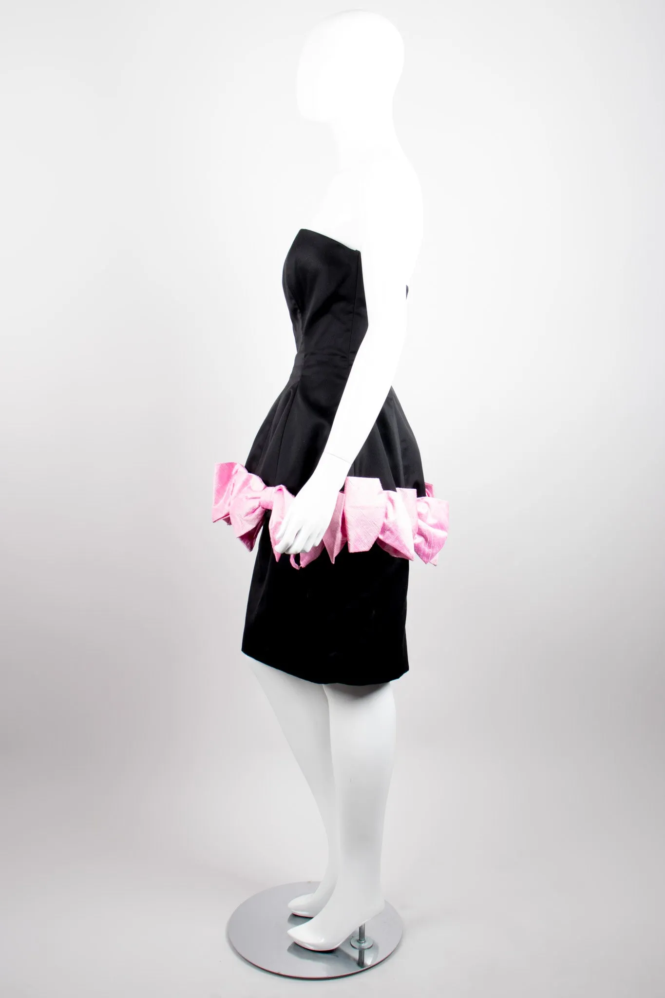 Peplum Bow Dress