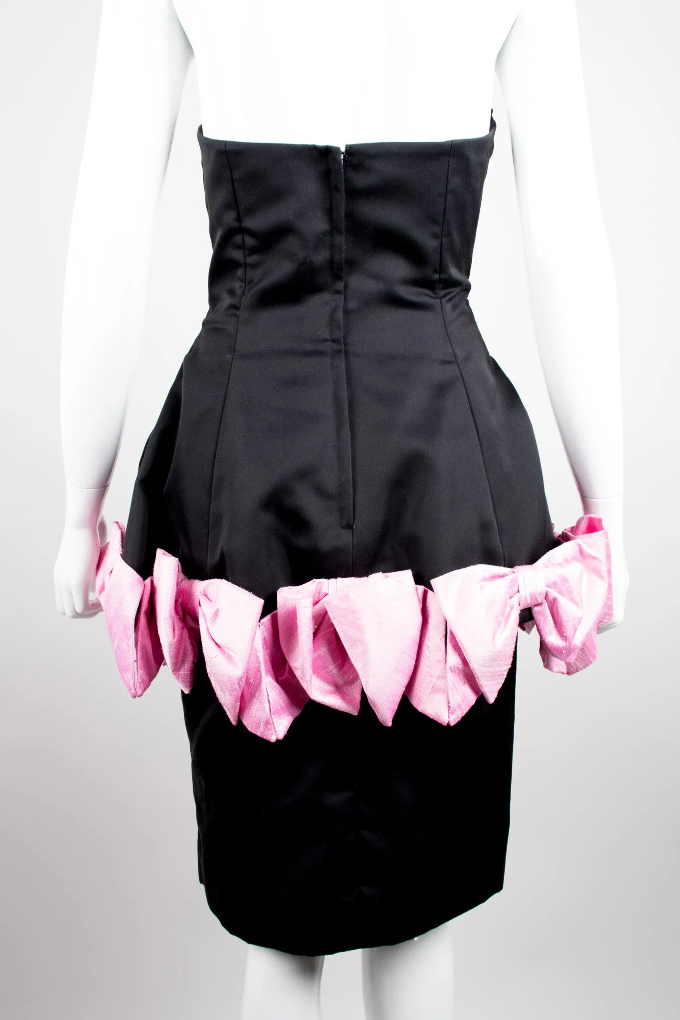 Peplum Bow Dress
