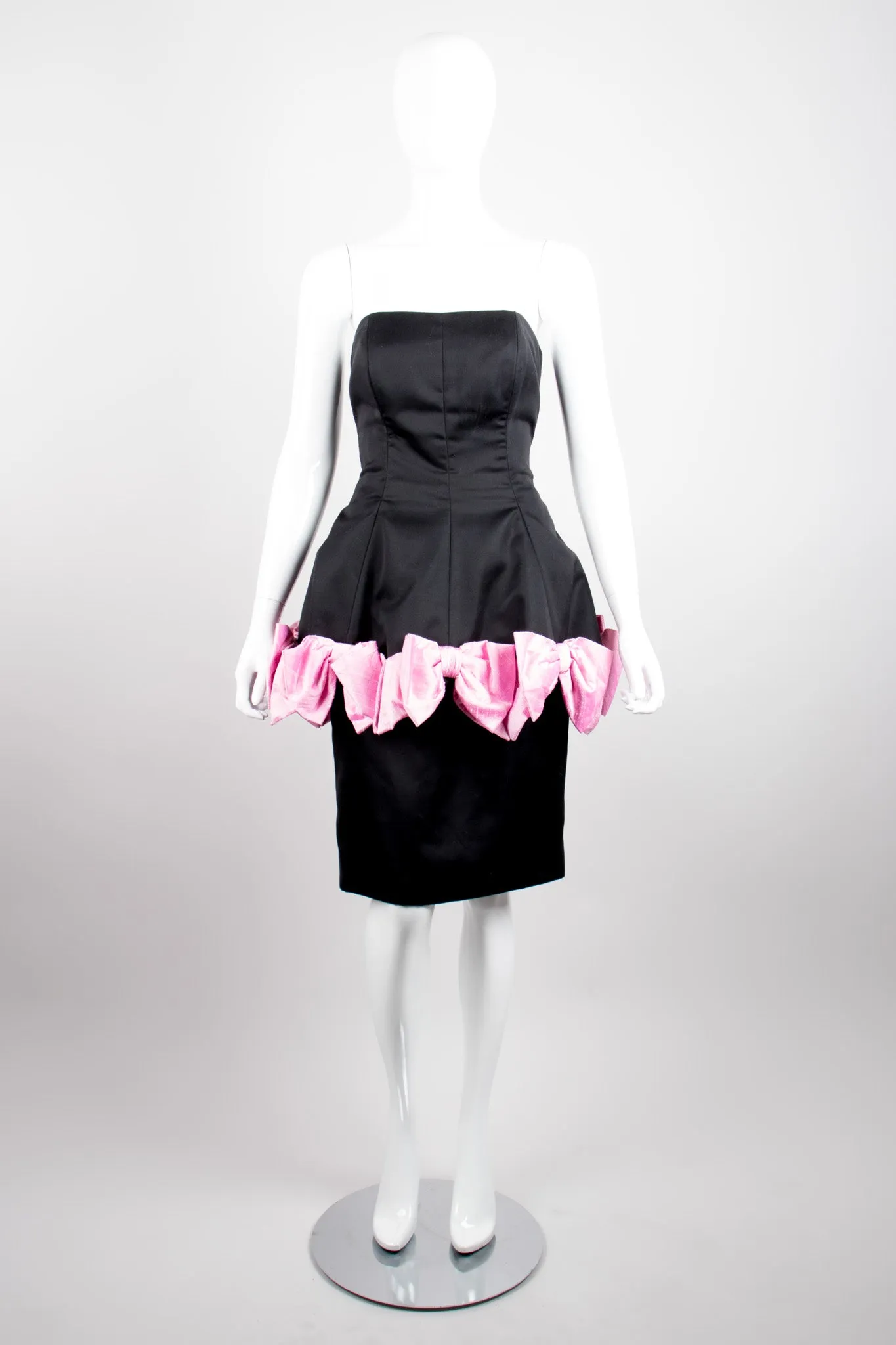 Peplum Bow Dress