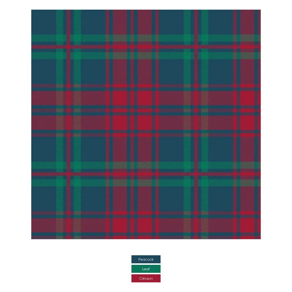 Plaid Zip Footie