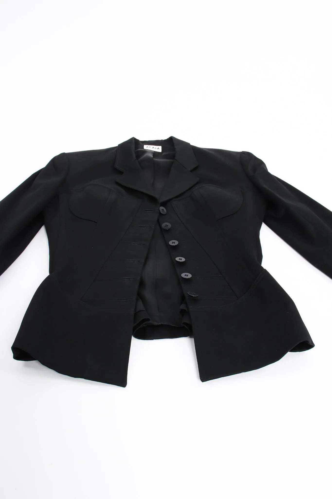 Sateen Bustier Jacket
