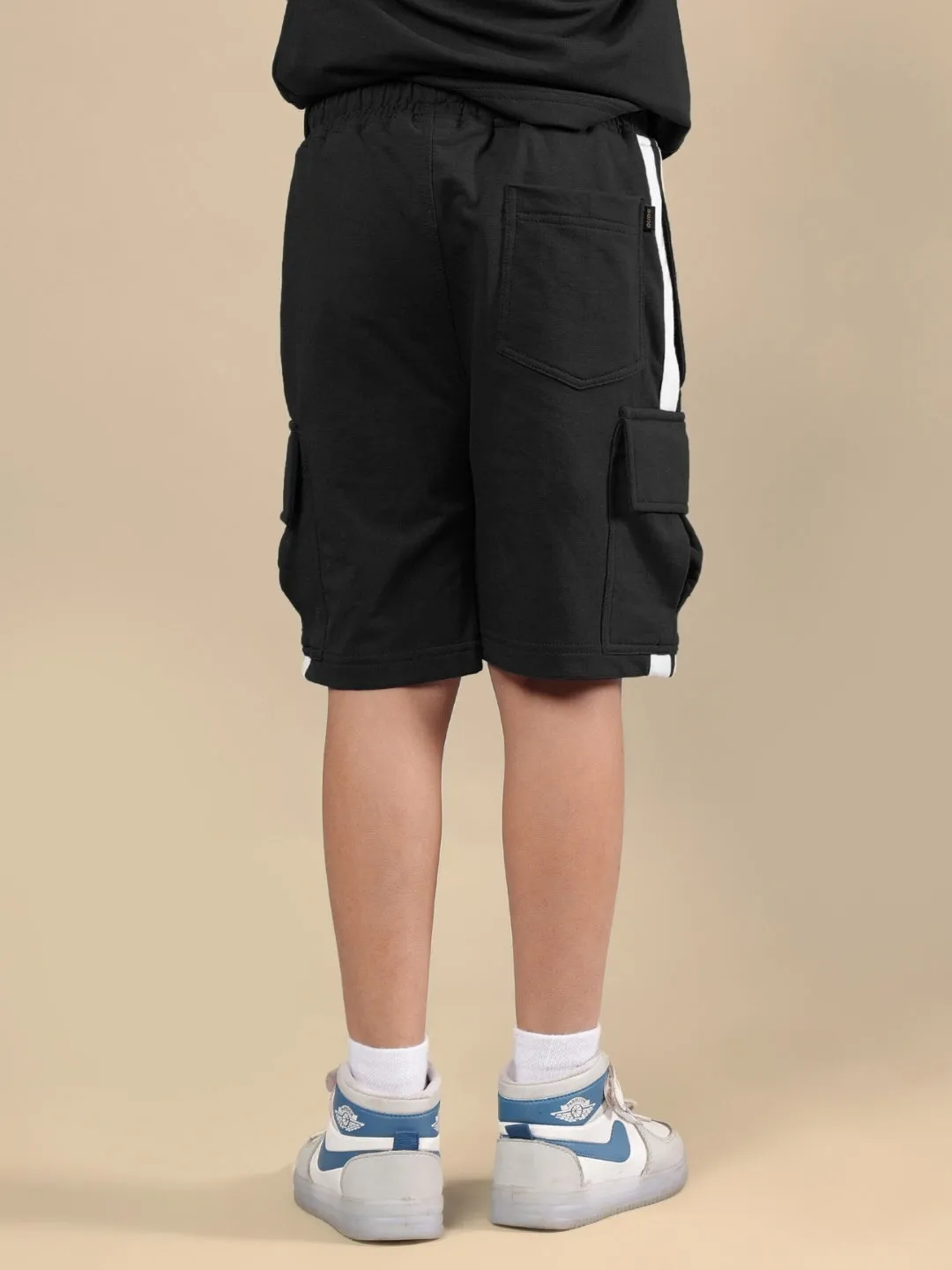 SCOTIA SHORTS FOR BOYS & GIRLS (BLACK)