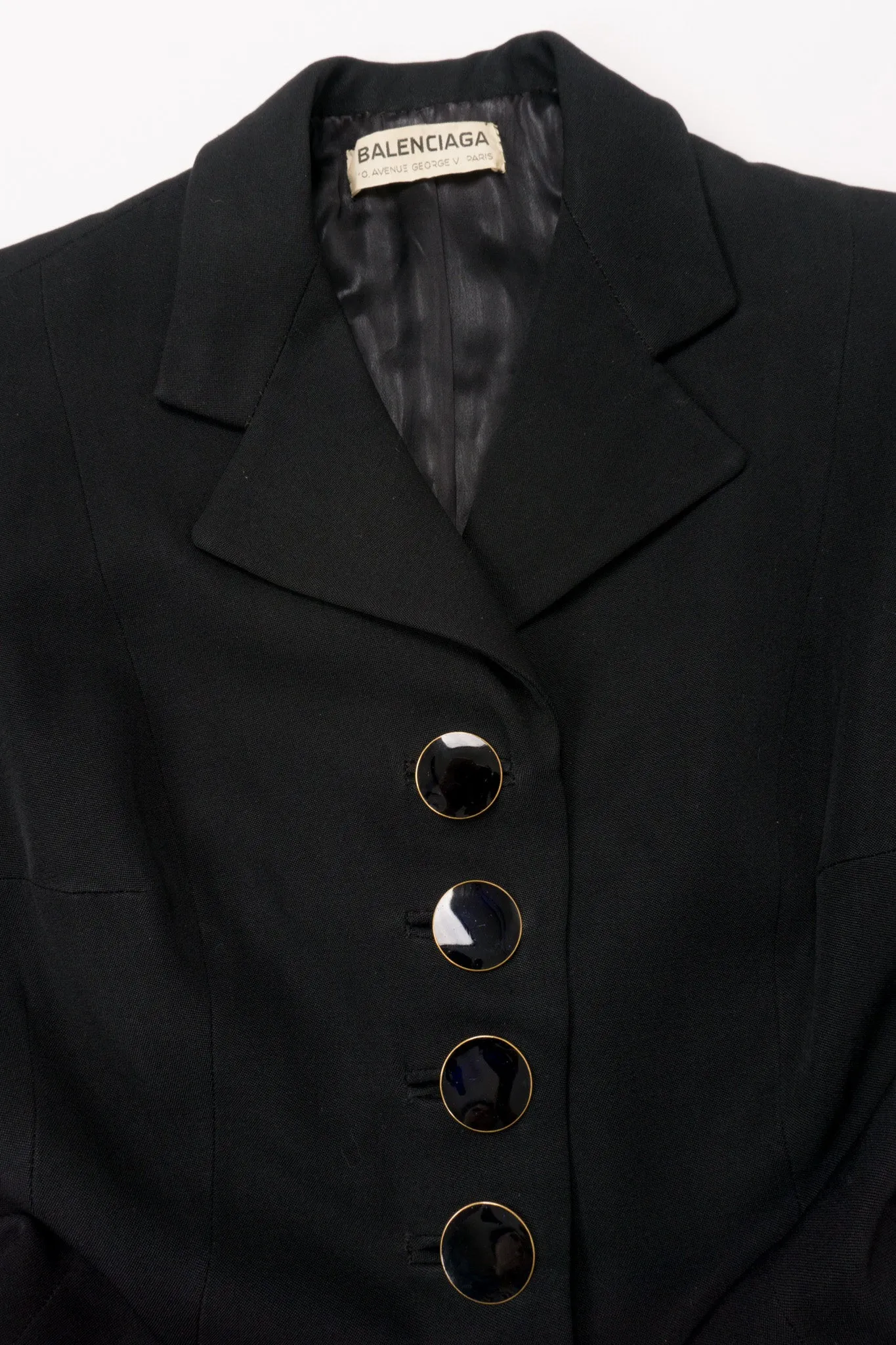 Sculpted Button Jacket
