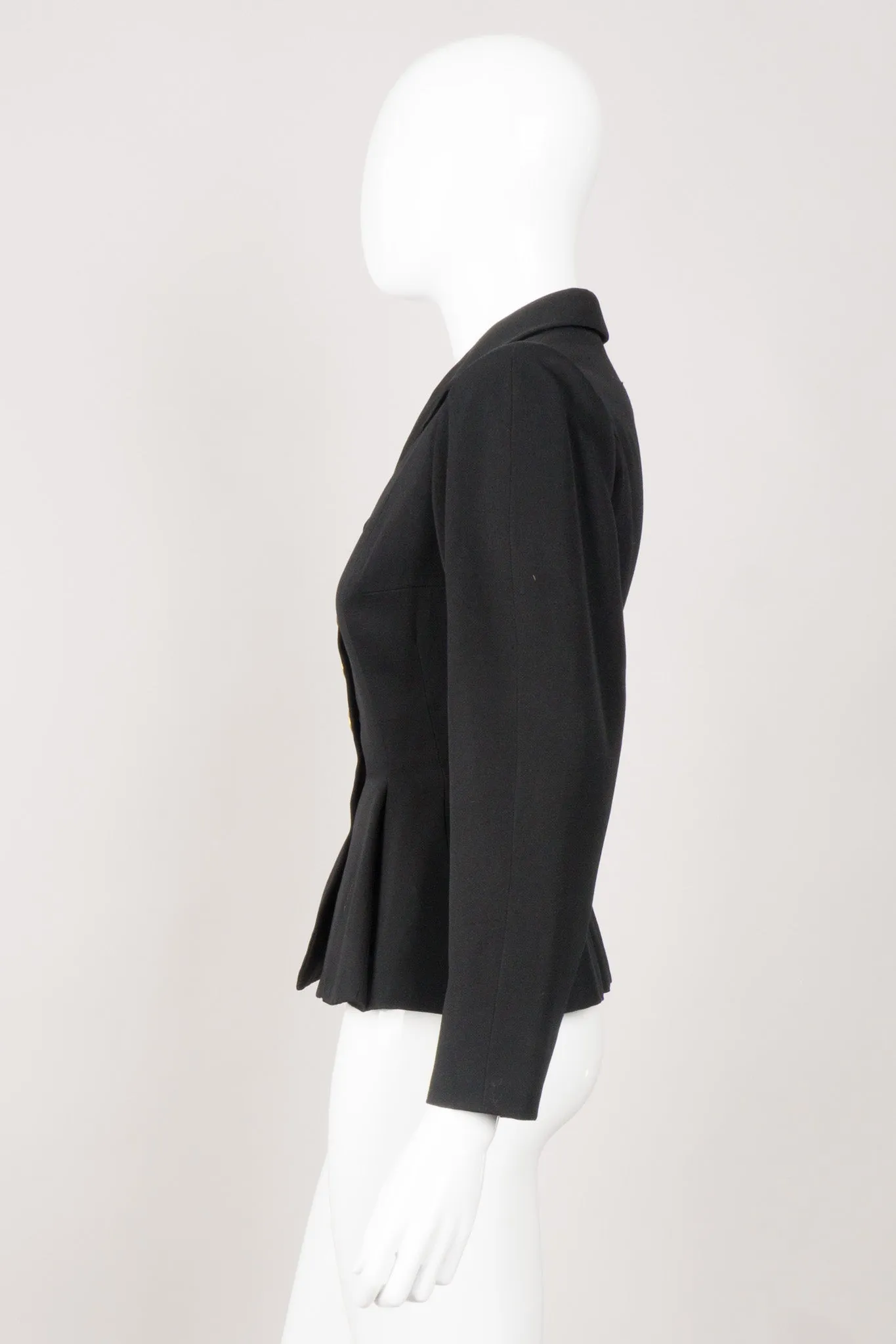 Sculpted Button Jacket