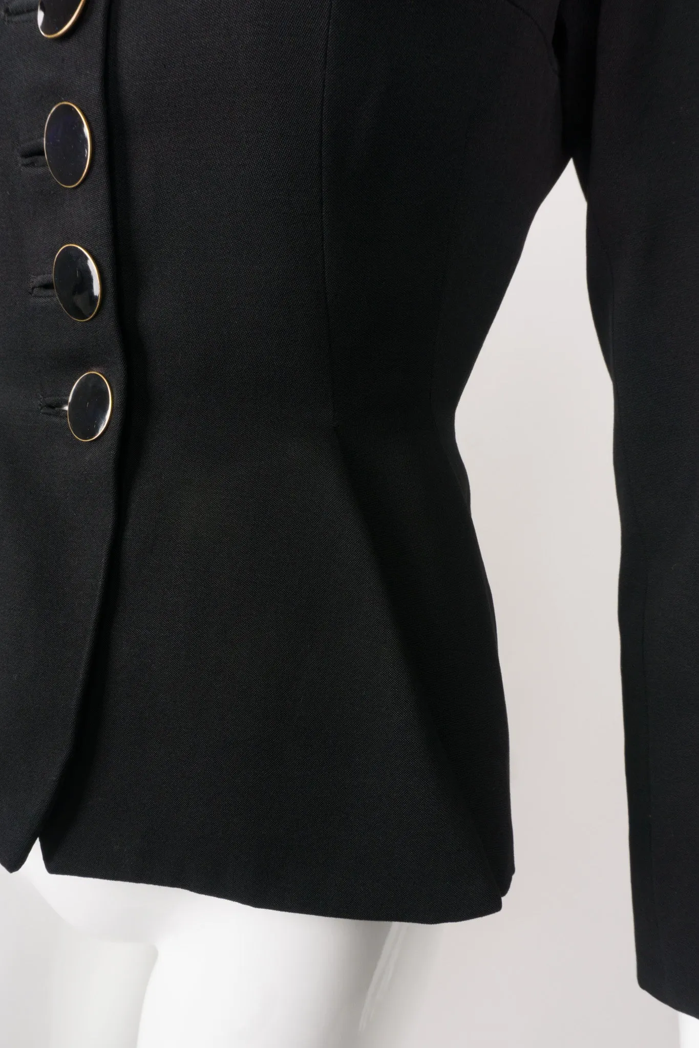 Sculpted Button Jacket