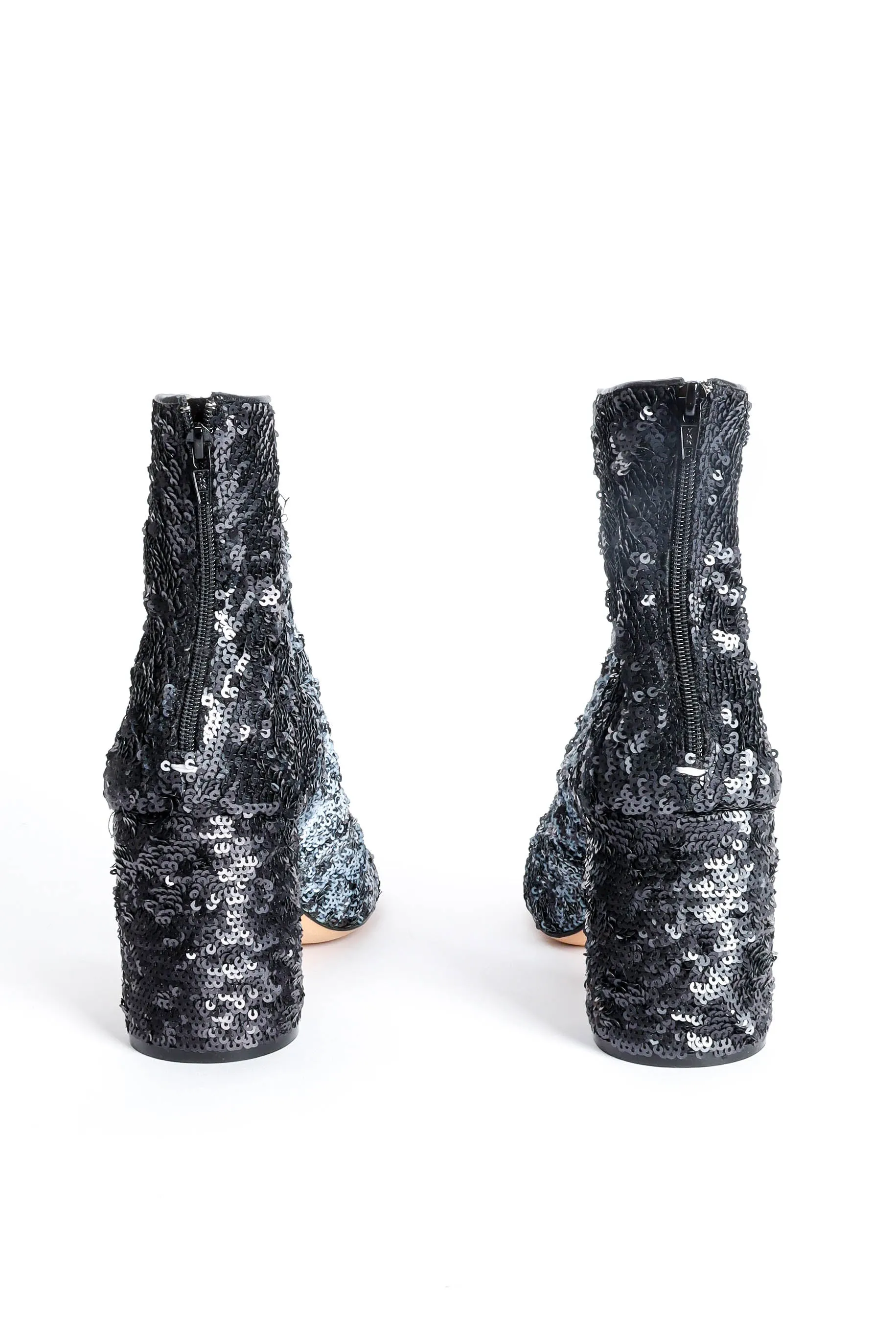 Sequin Ankle Boots