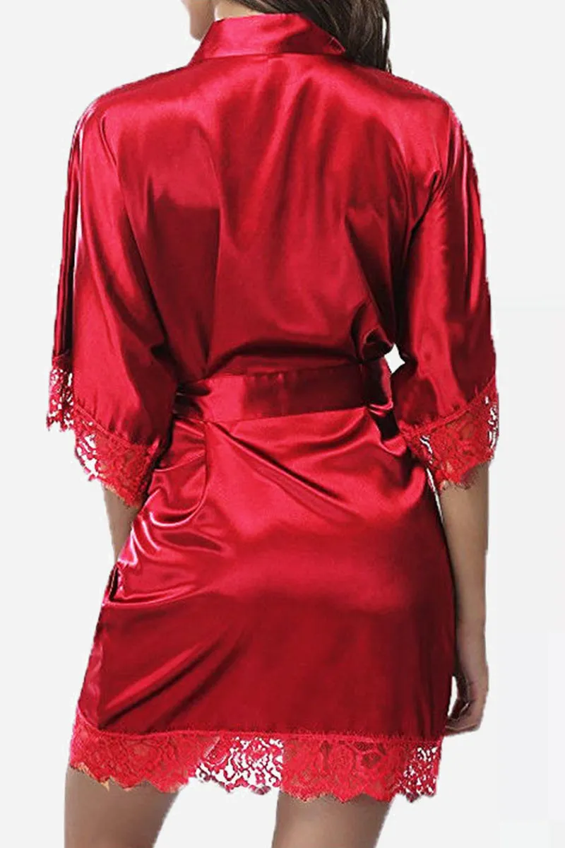 Sexy Fashion Loose Lace Nightdress(3 Colors)
