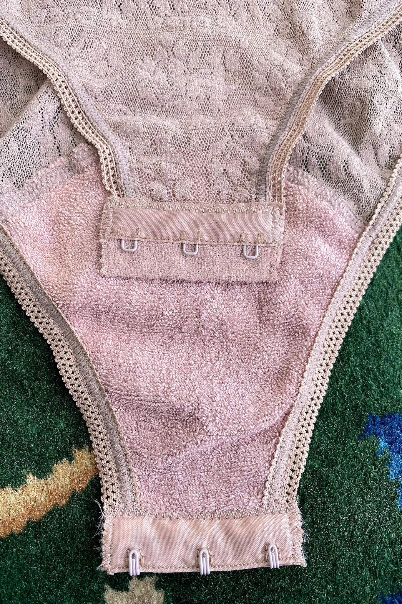 Sheer Lace Logo Bodysuit