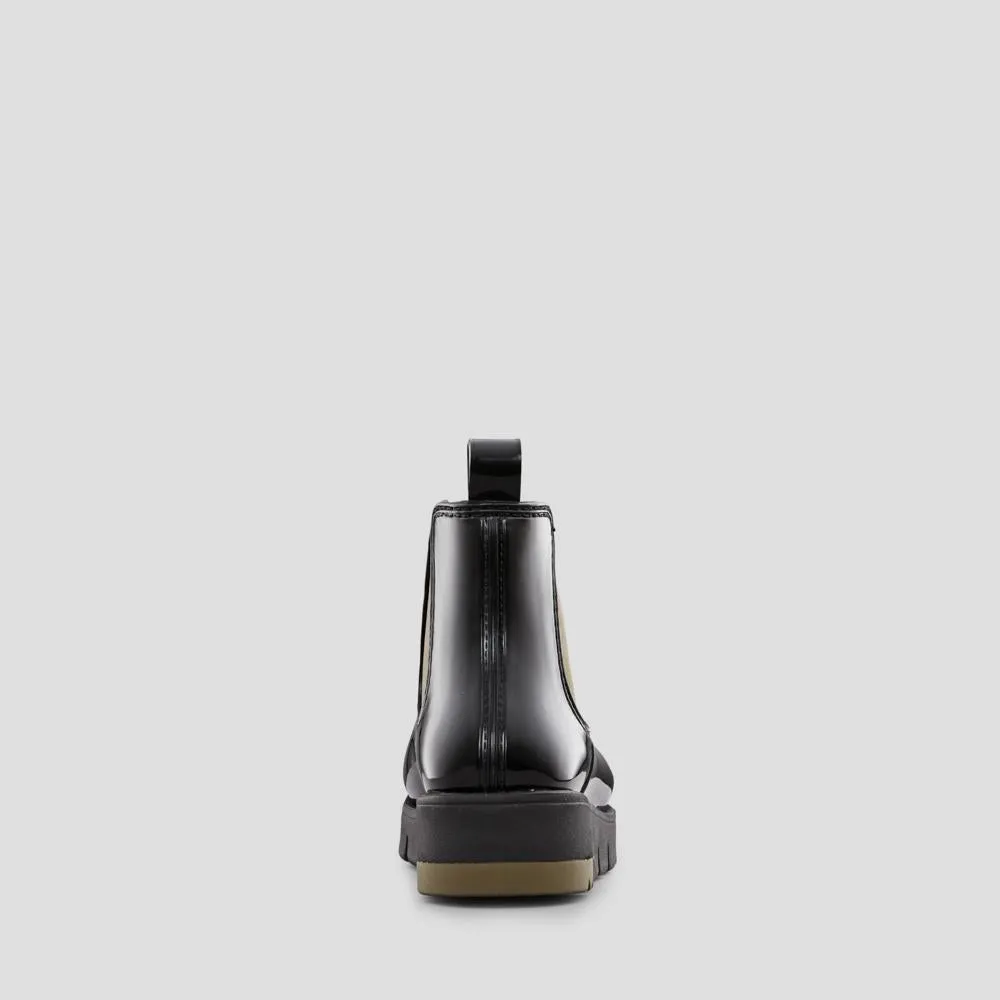 Shine & Gloss Waterproof Ankle Boots