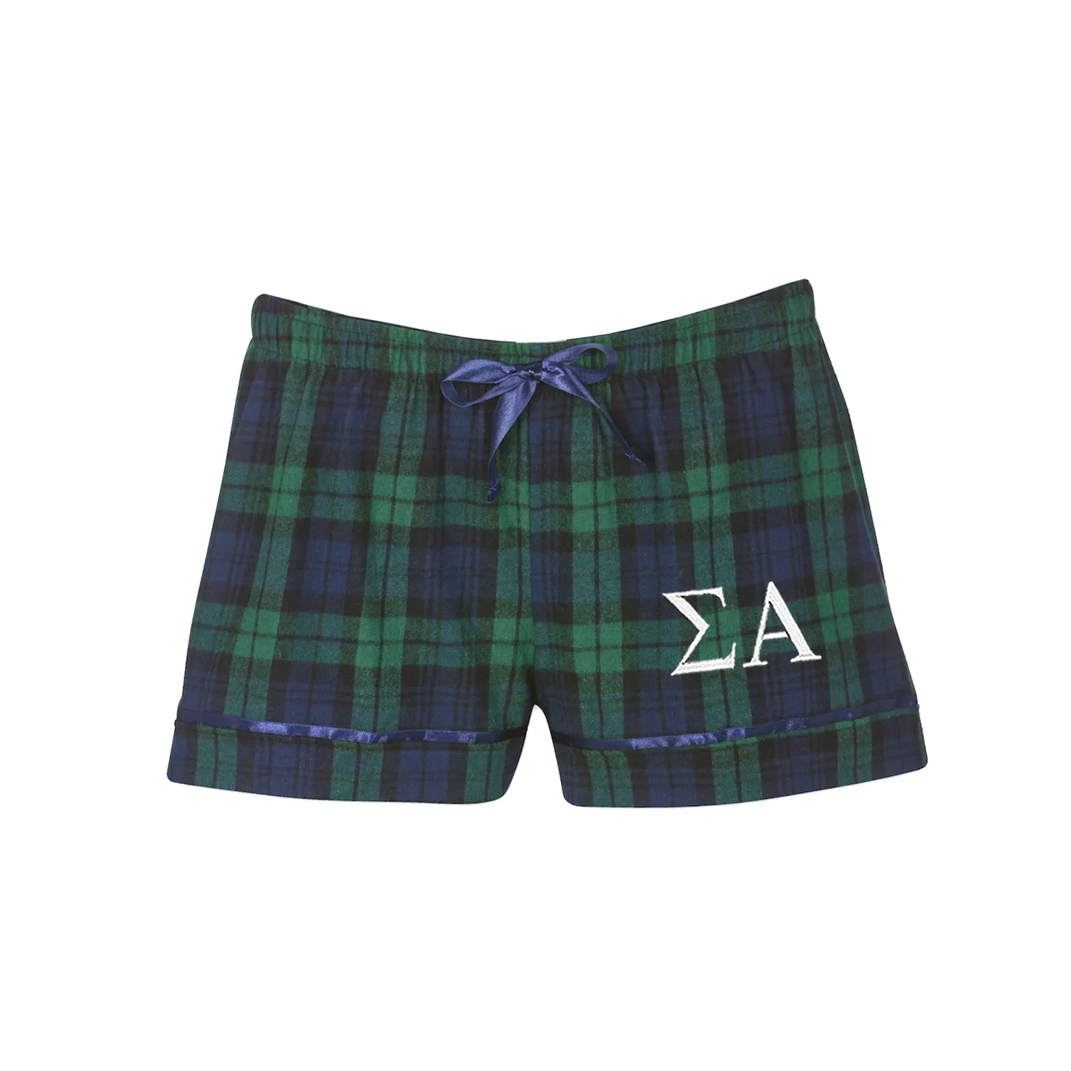 Sigma Alpha Flannel Boxer Shorts