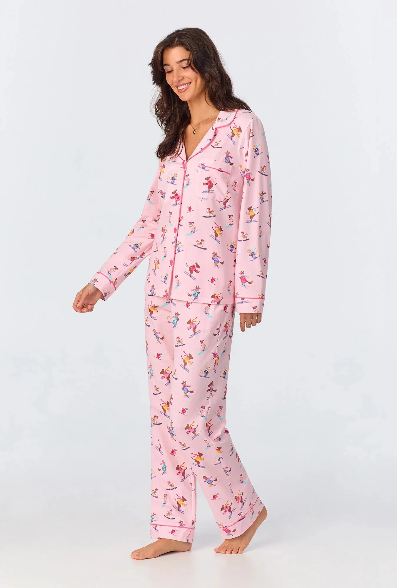 Ski Season Long Sleeve PJ Set