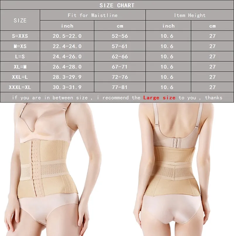 Slimming Waist Trainer Modeling Belt Shaper Waist