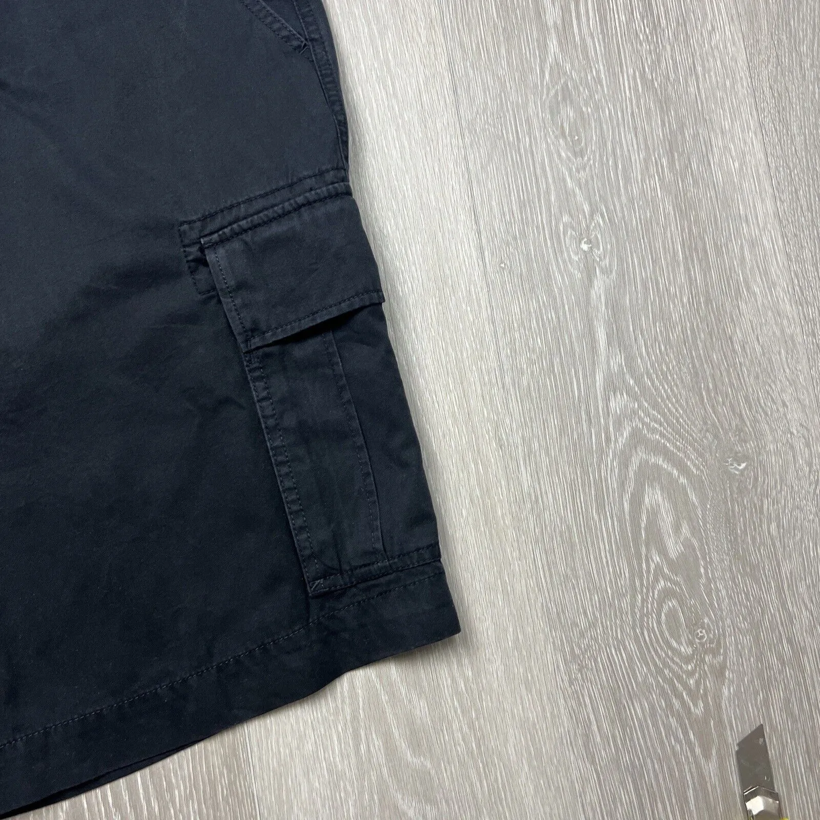 Sportscraft Mens Black Cargo Shorts Size 40
