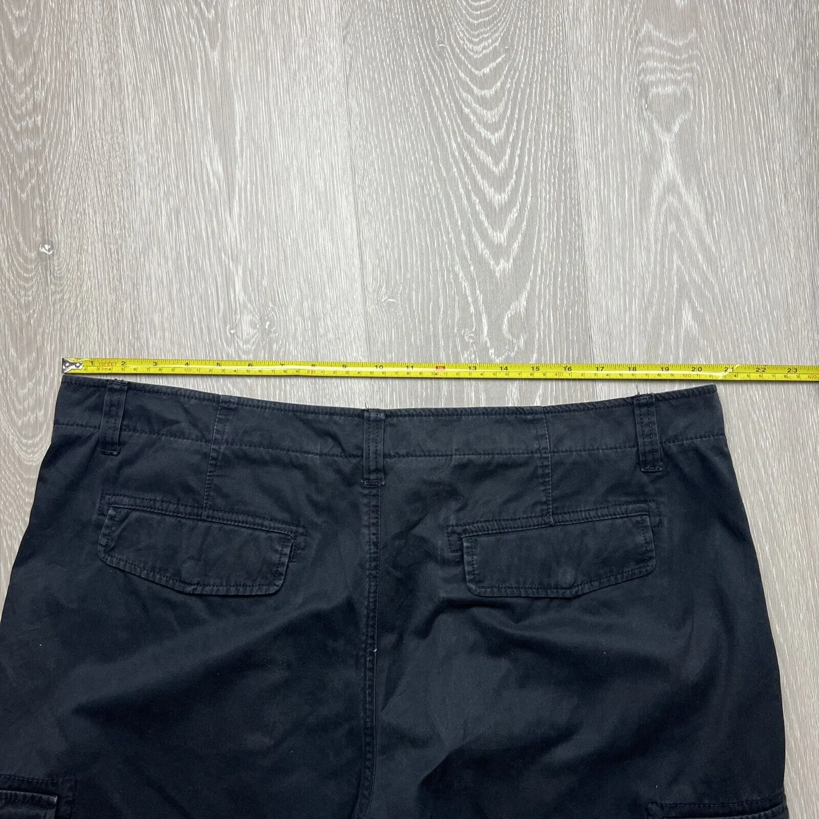 Sportscraft Mens Black Cargo Shorts Size 40