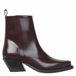 Stine Goya Gurly Boots Polido Burgundy