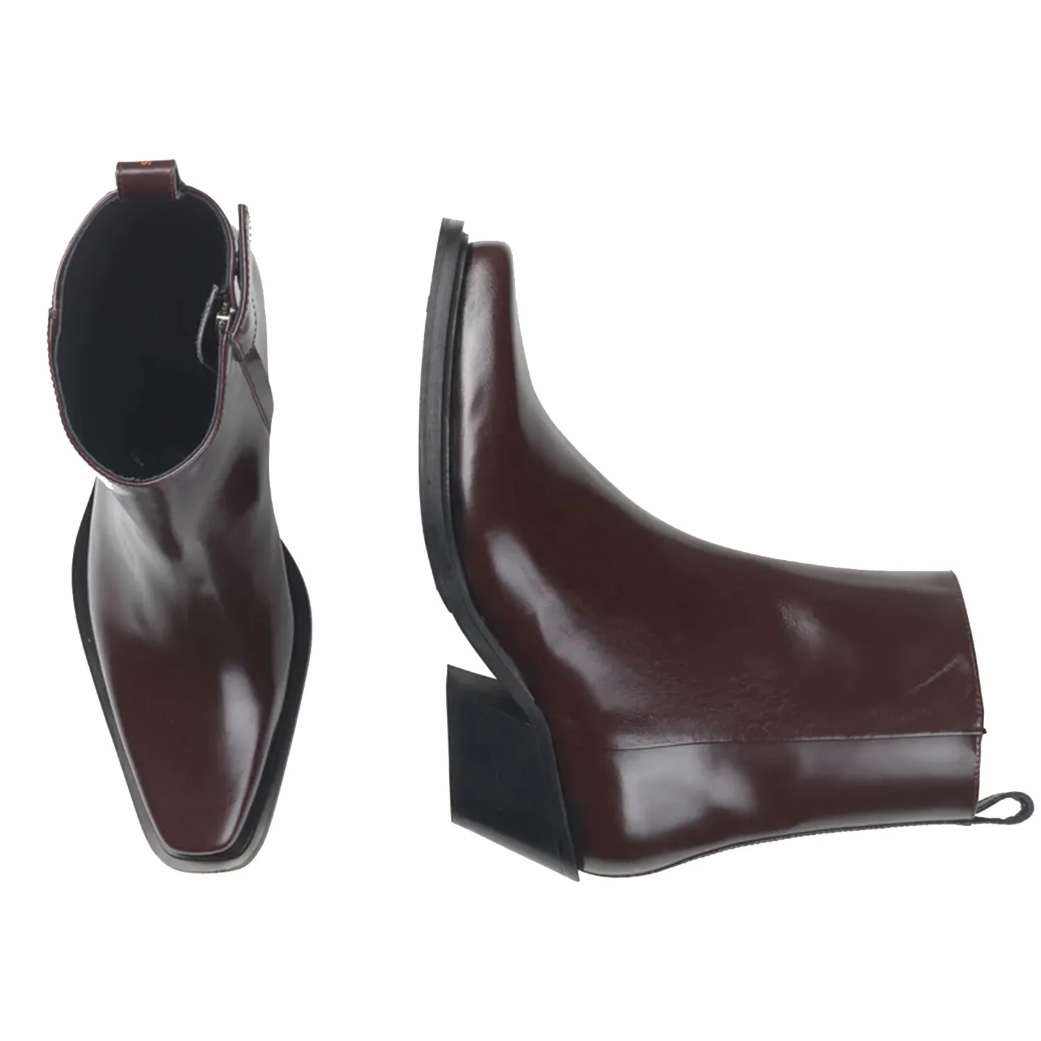 Stine Goya Gurly Boots Polido Burgundy