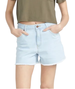 STN Step Hi Rise Shorts- Cruzer Blue