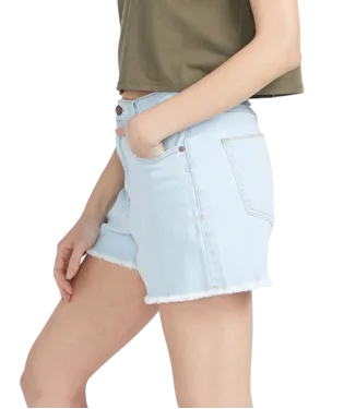 STN Step Hi Rise Shorts- Cruzer Blue