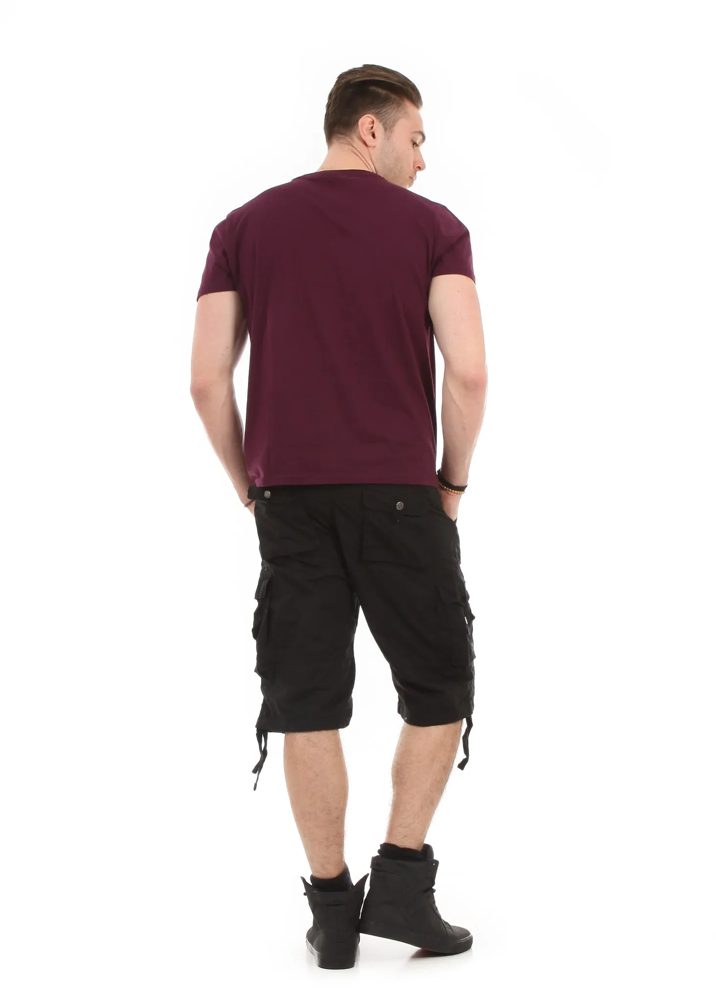 Straight Fit Cargo Shorts