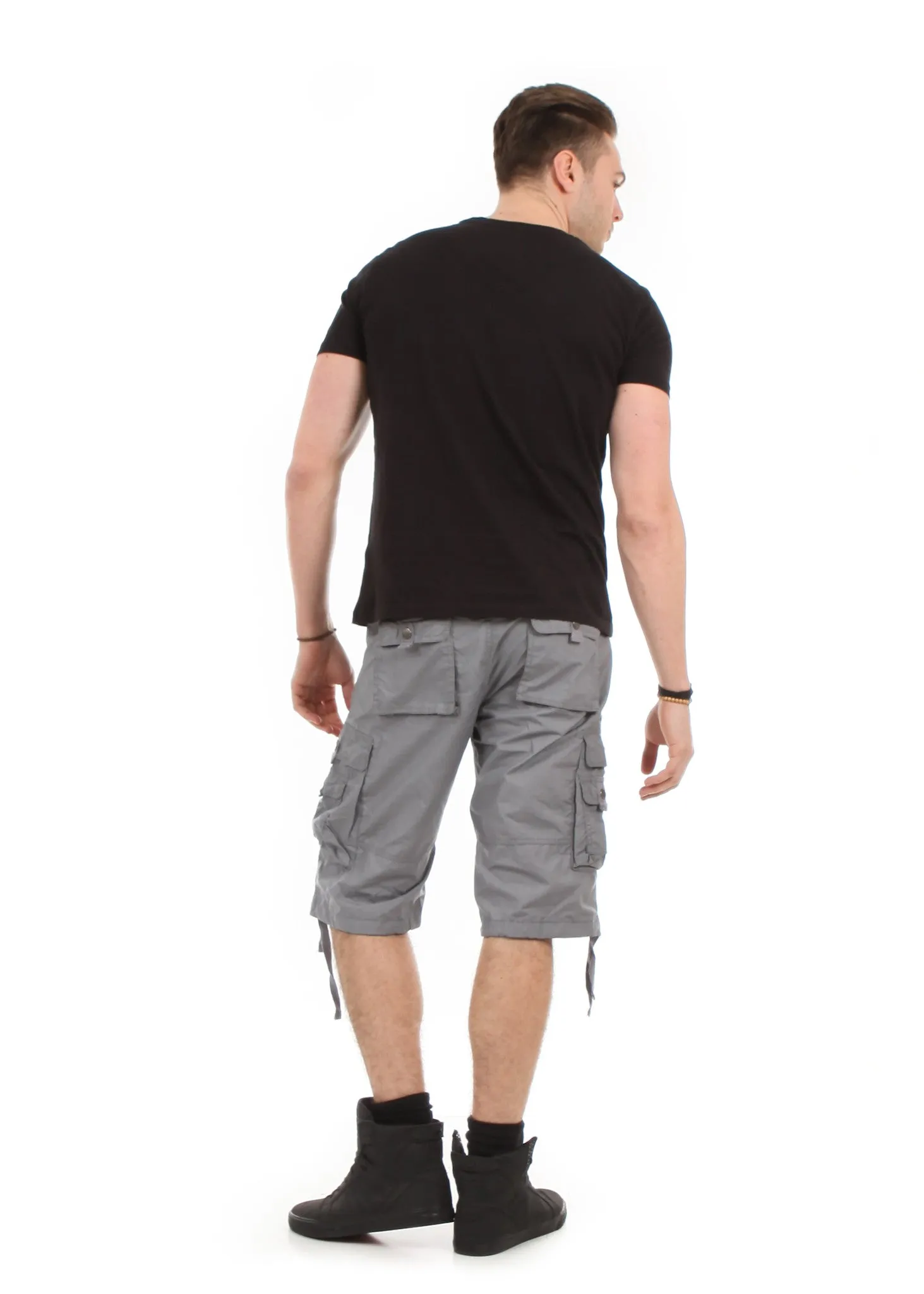 Straight Fit Cargo Shorts