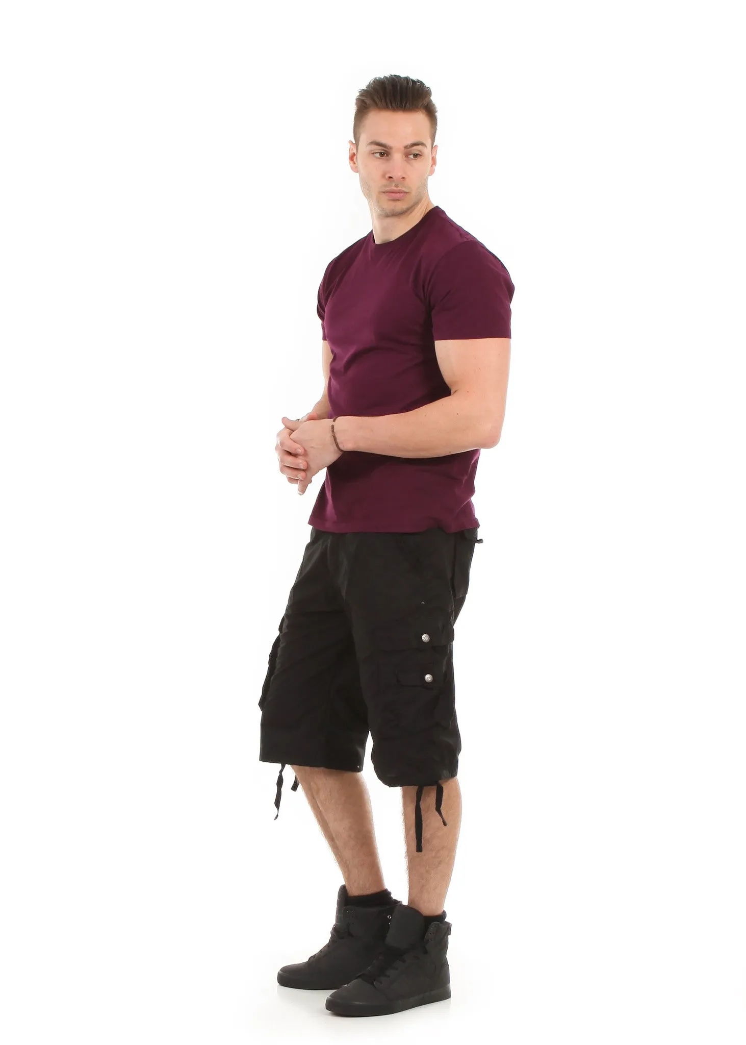 Straight Fit Cargo Shorts