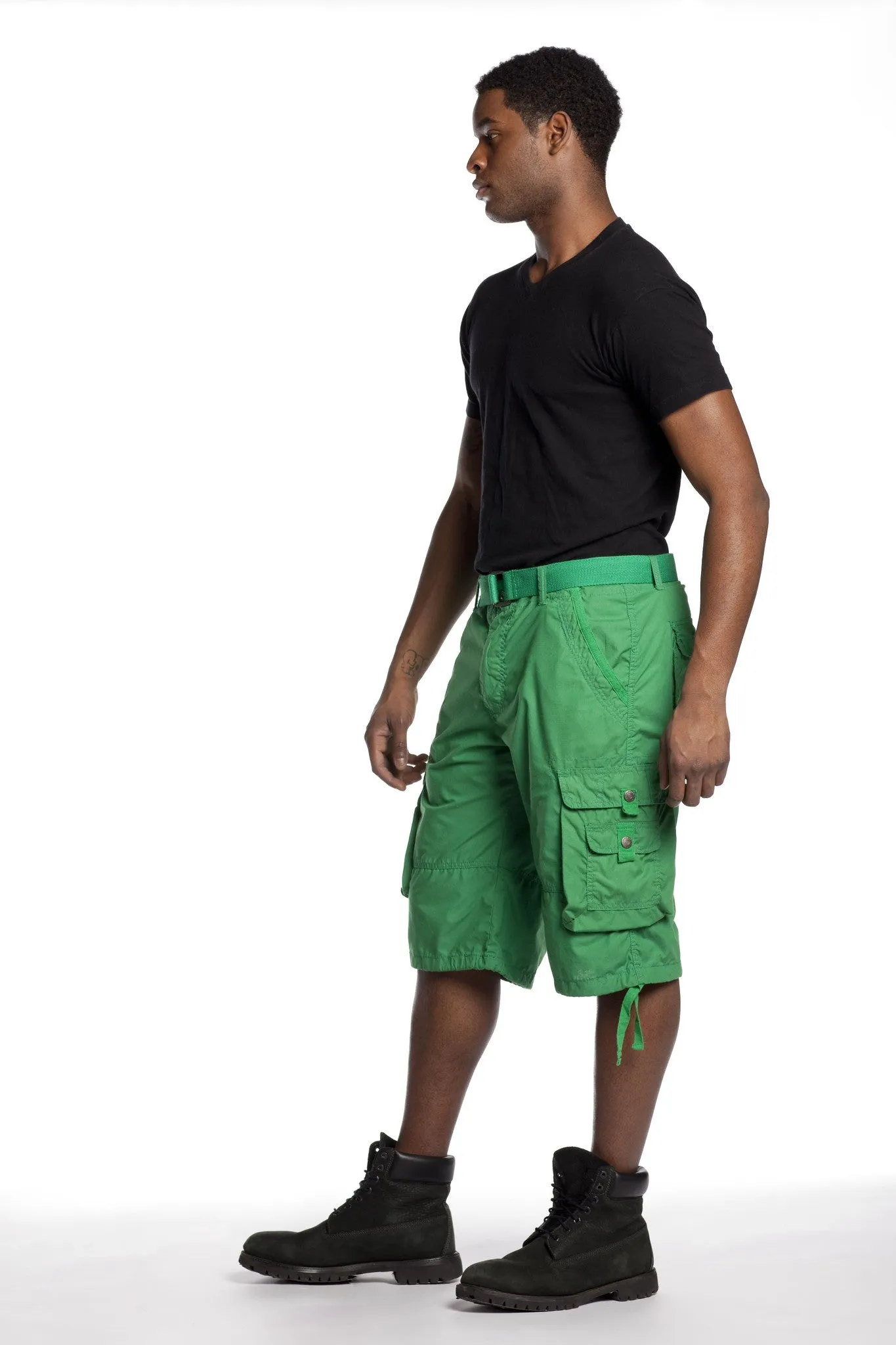 Straight Fit Cargo Shorts