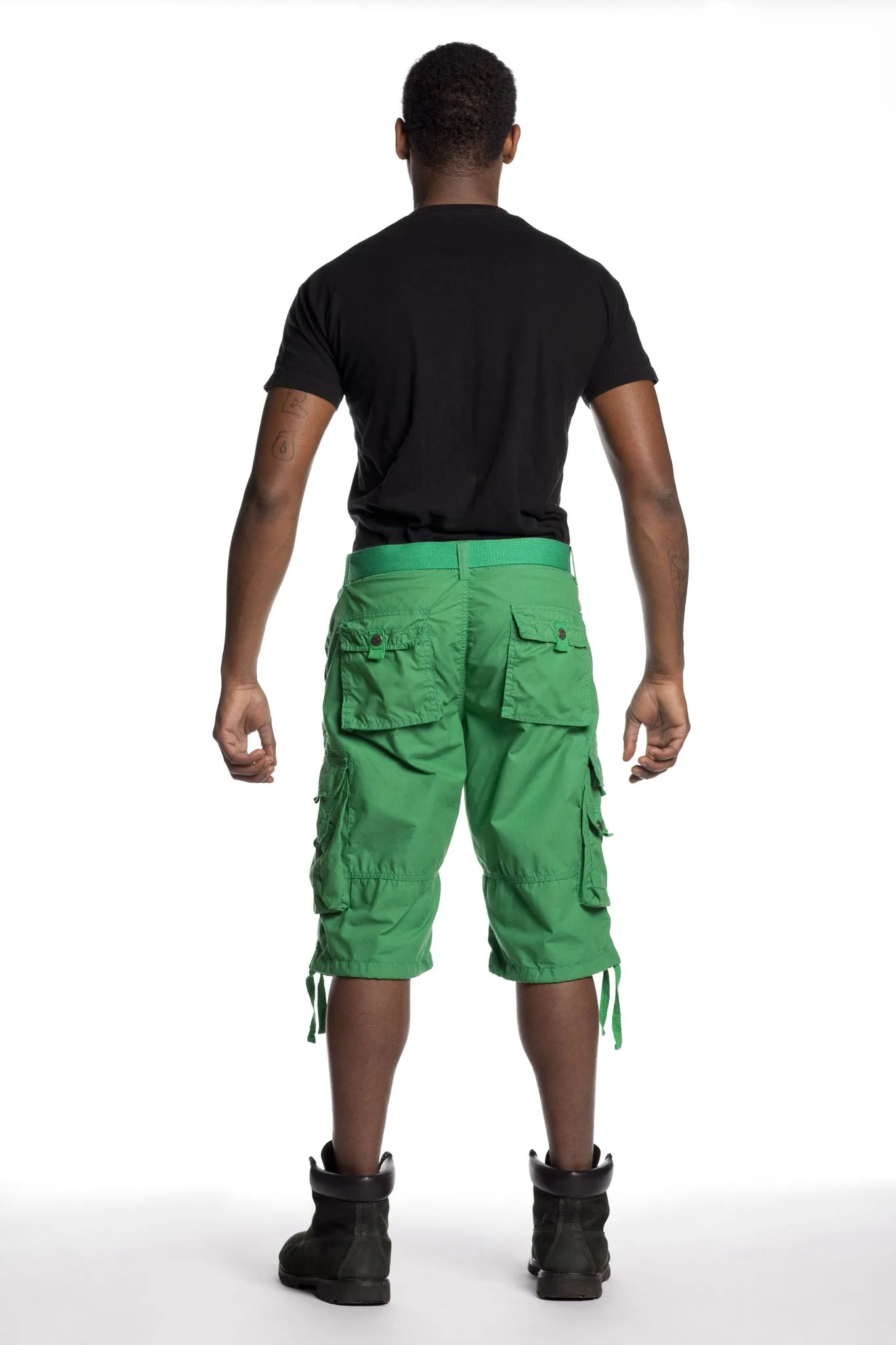 Straight Fit Cargo Shorts