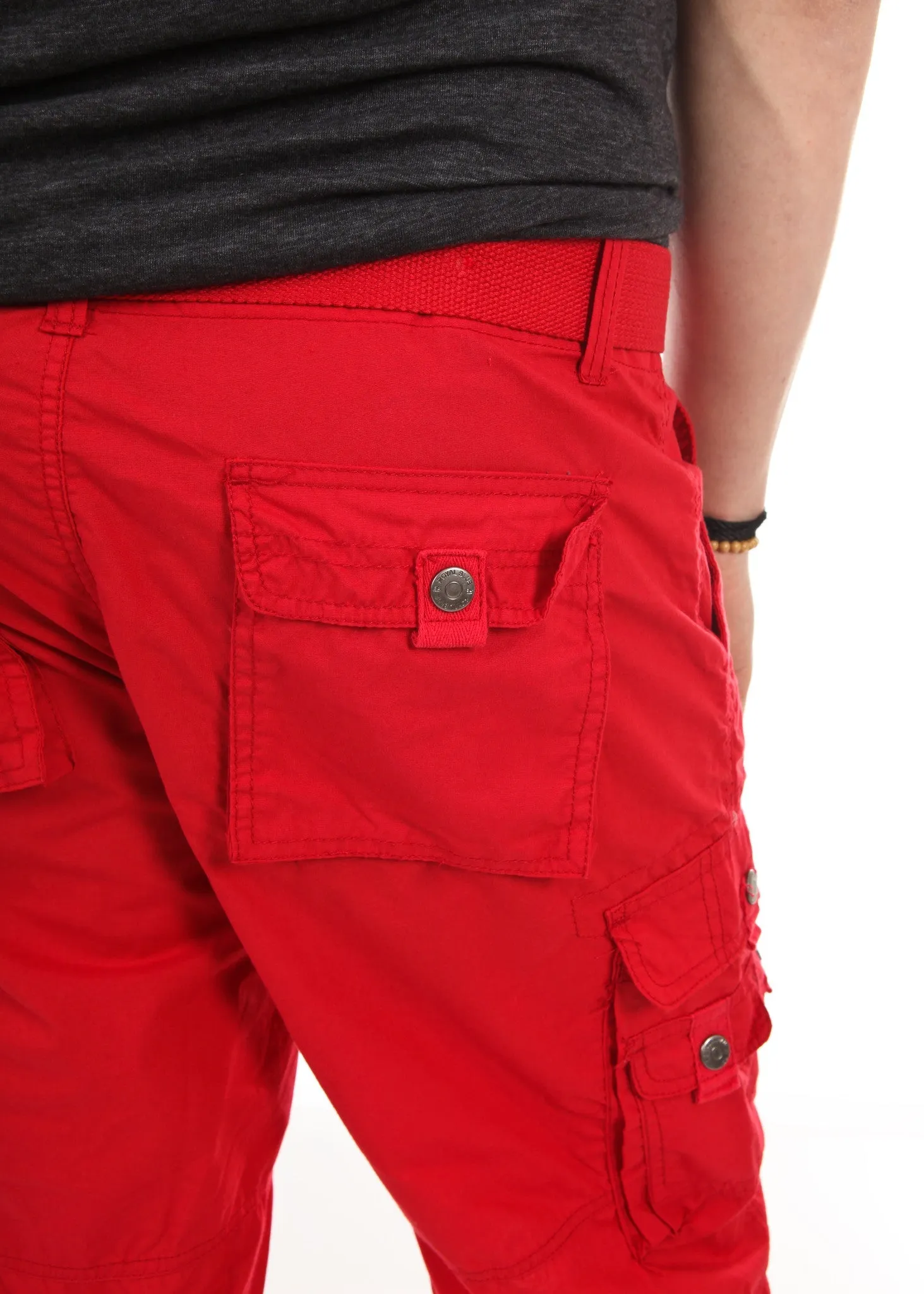 Straight Fit Cargo Shorts