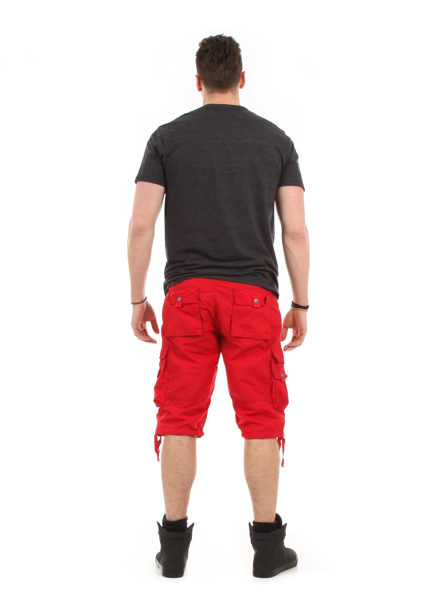 Straight Fit Cargo Shorts