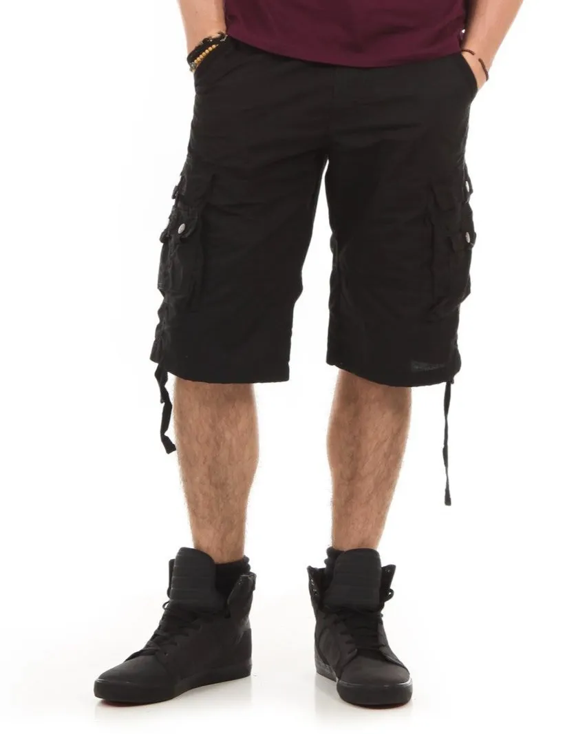 Straight Fit Cargo Shorts