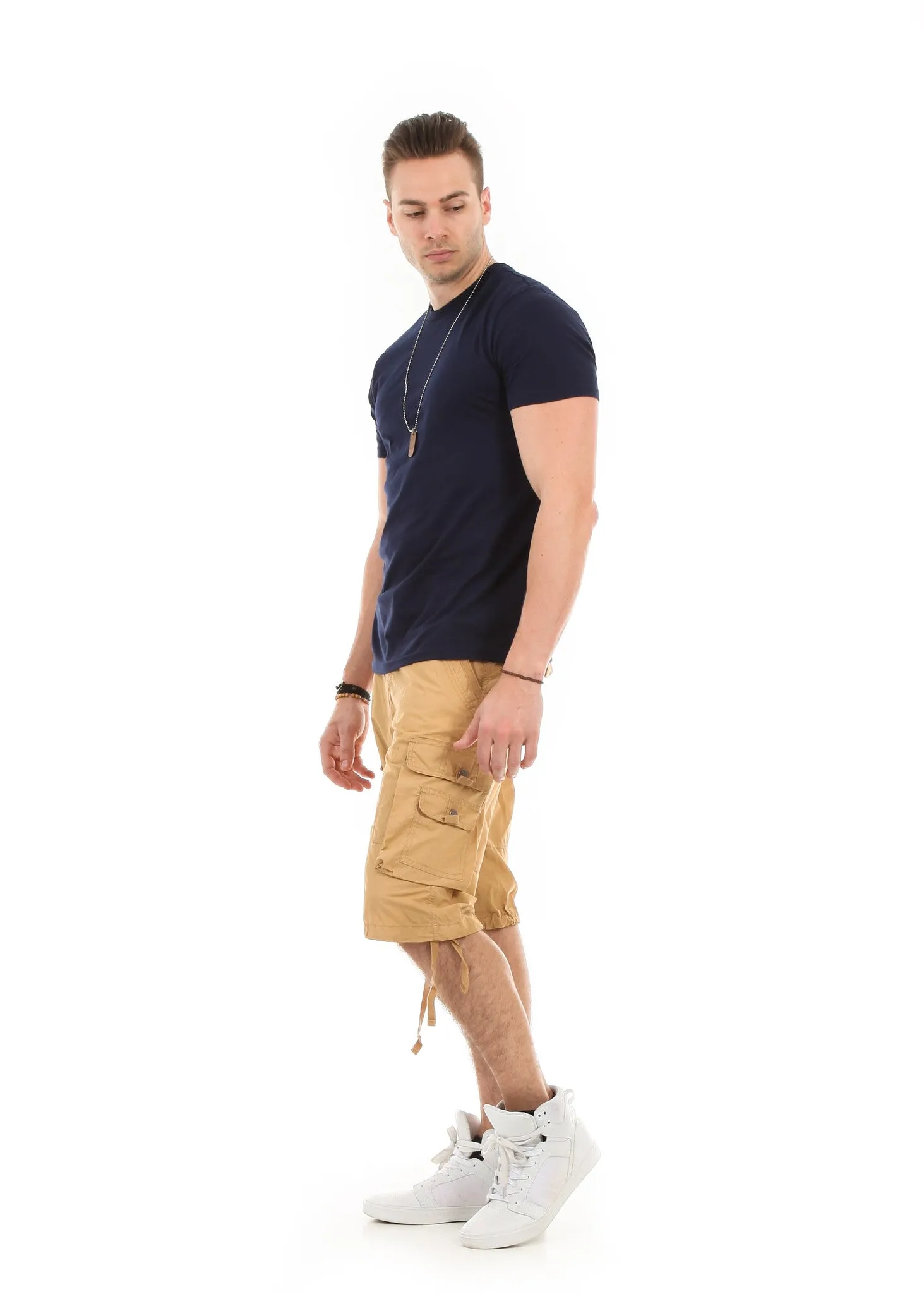 Straight Fit Cargo Shorts