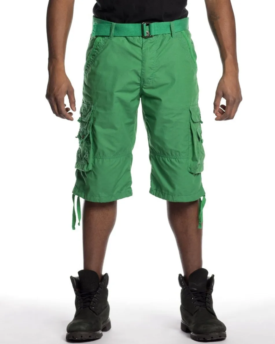 Straight Fit Cargo Shorts