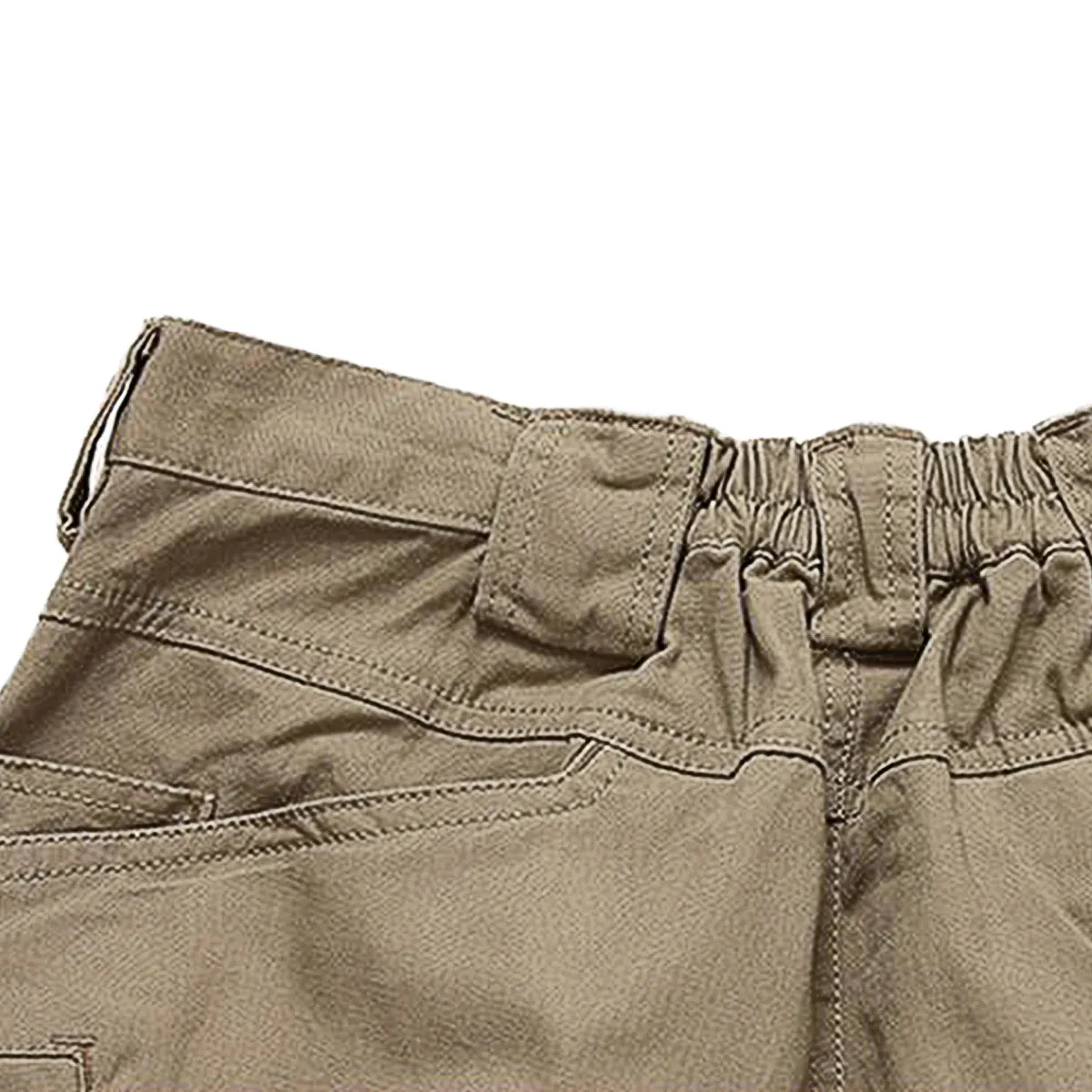 TACTICAL MULTI POCKETS 11'' INSEAM PERFORMANCE CARGO SHORTS WITH BUCKLE BELT