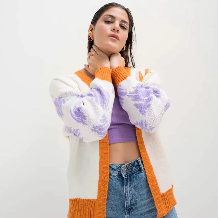 The Floor Is Lava Cardigan