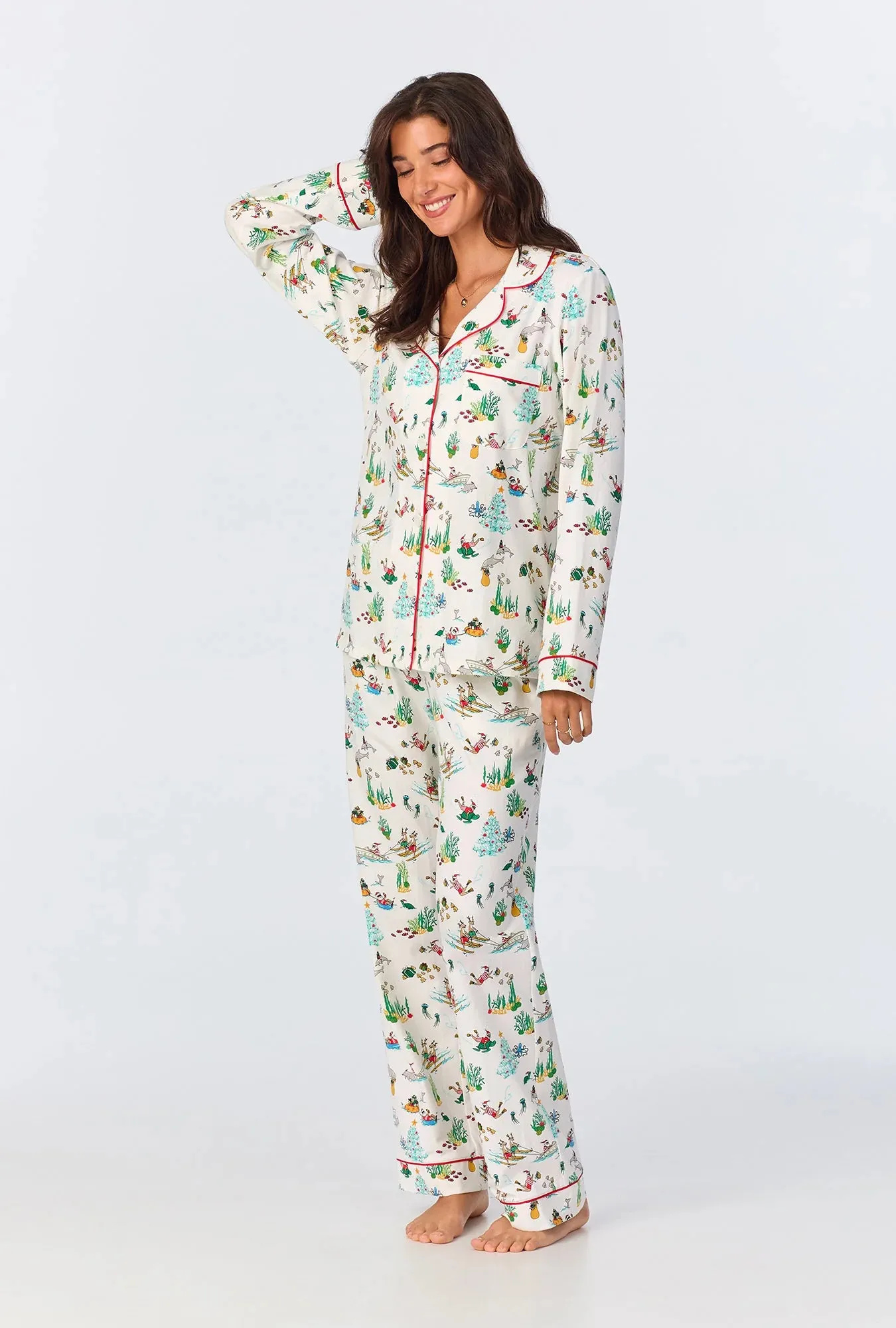 Tis the Sea-Son Long Sleeve PJ Set