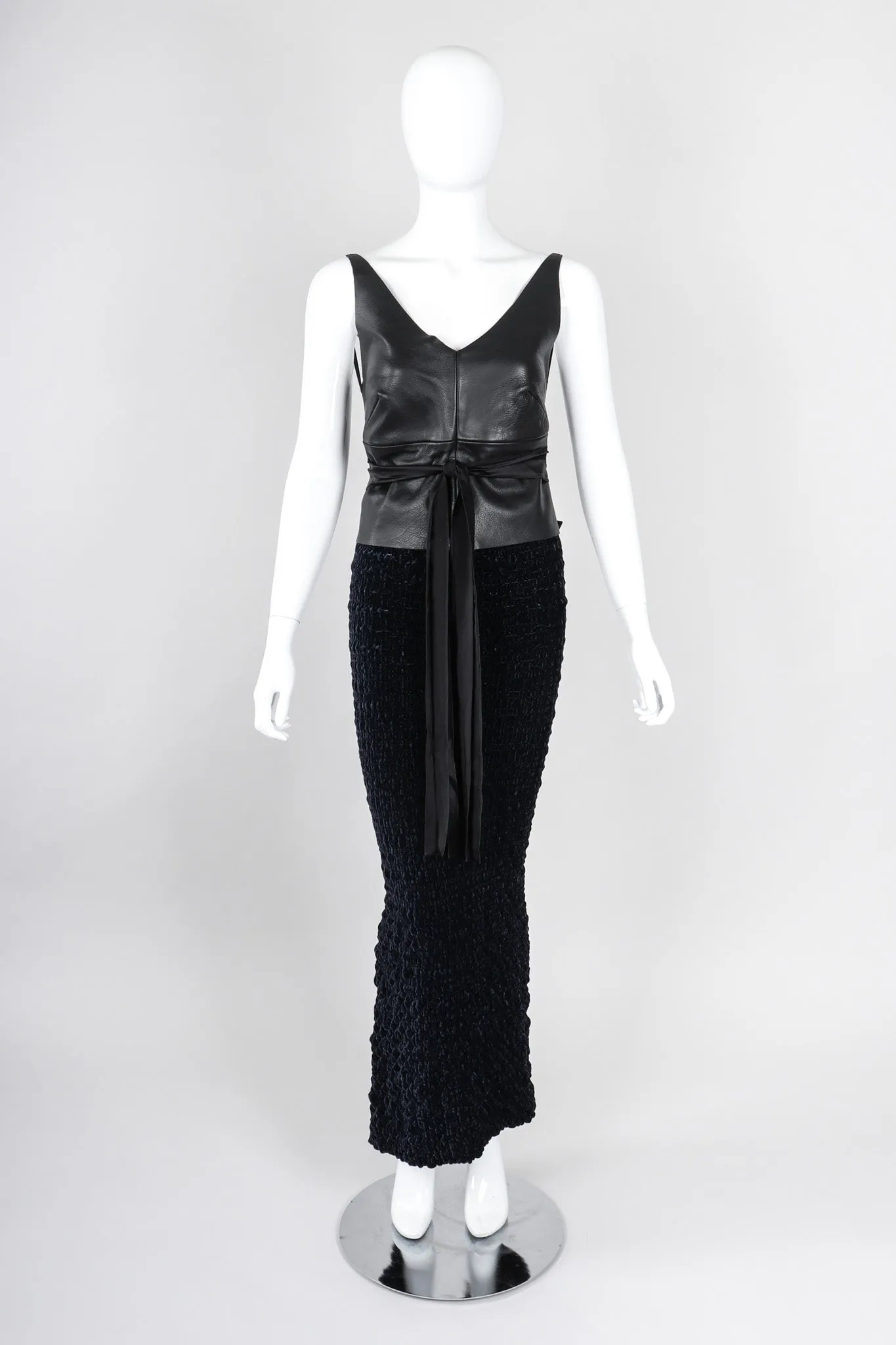 Velvet Scrunch Skirt