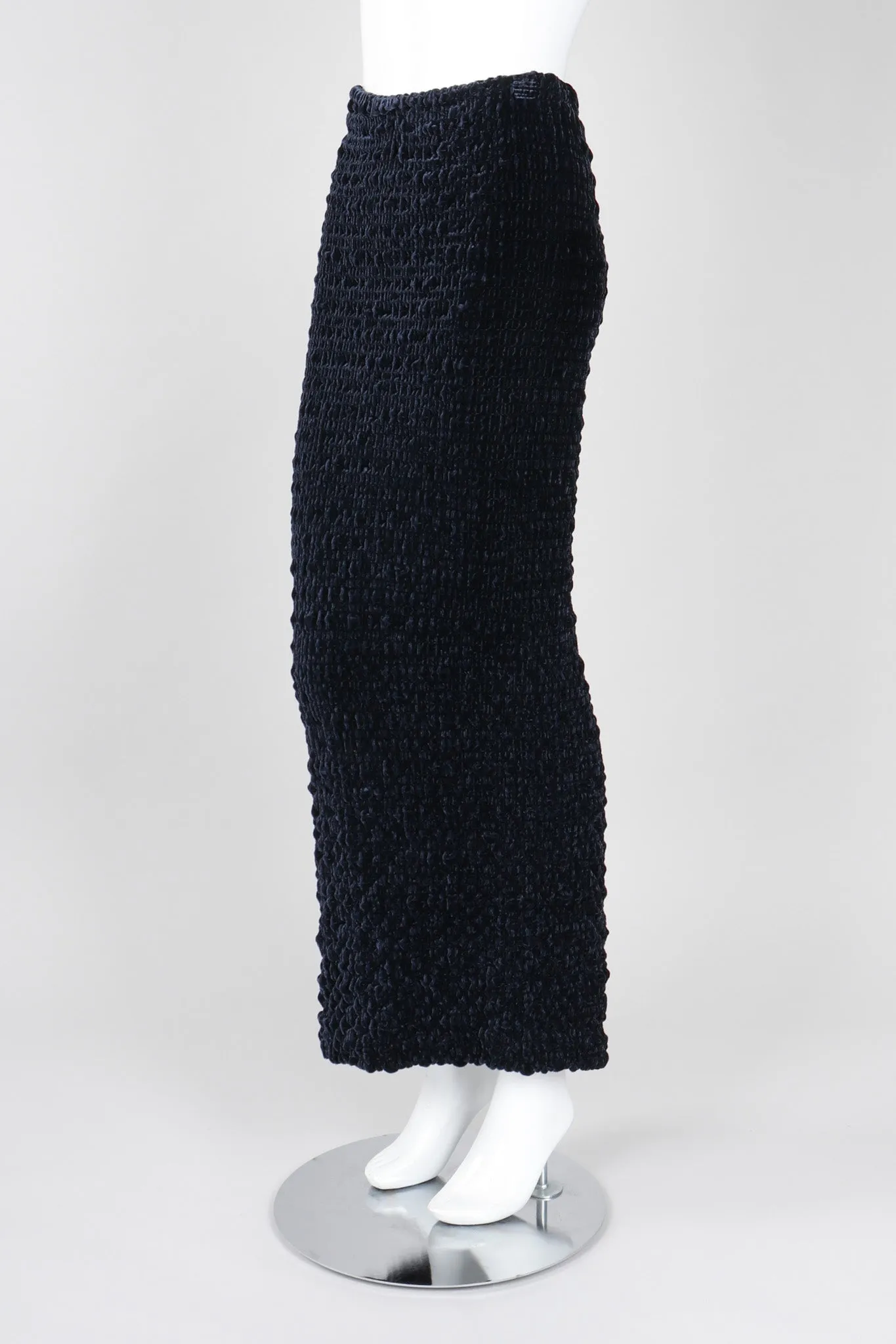 Velvet Scrunch Skirt