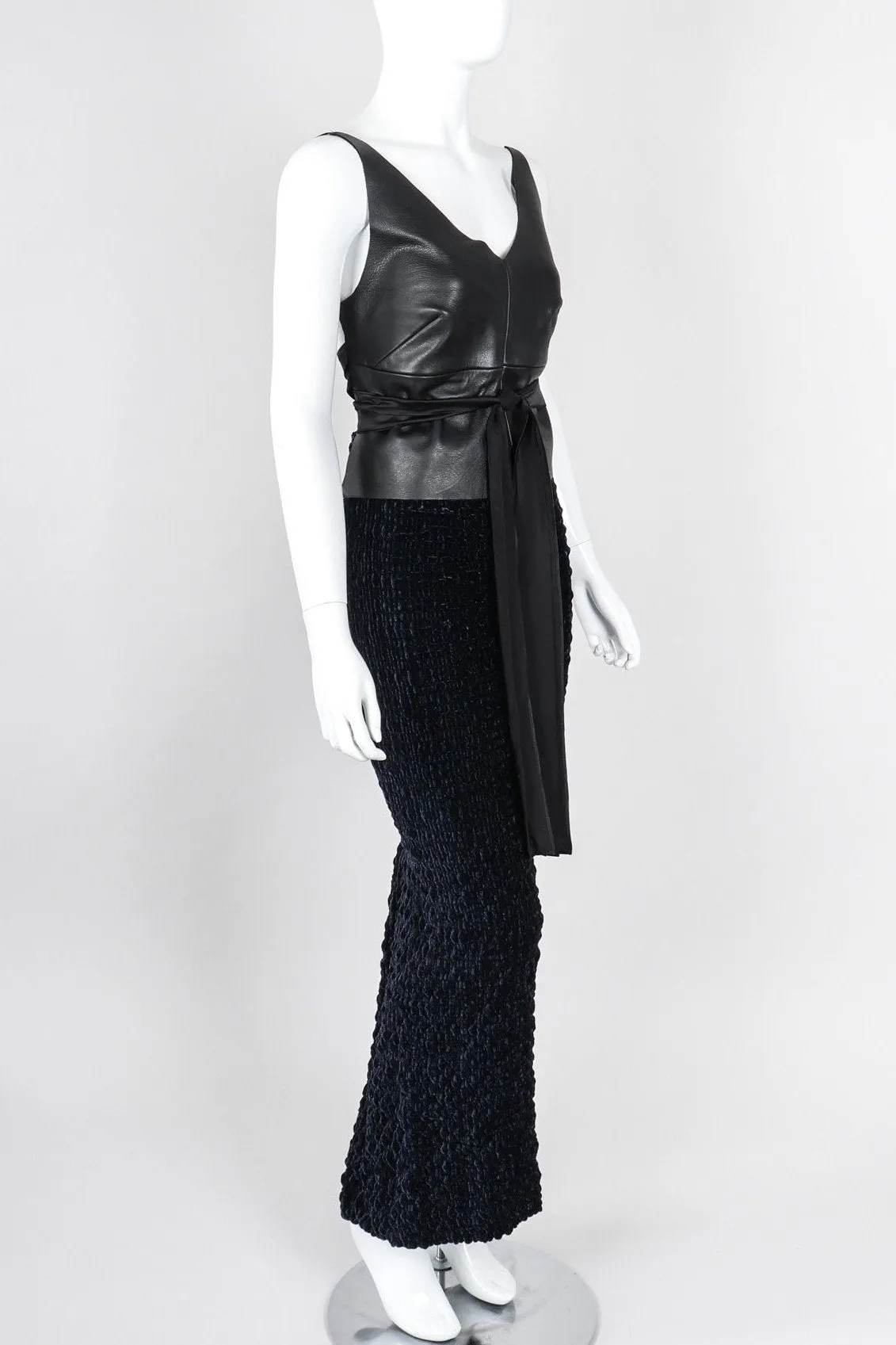 Velvet Scrunch Skirt