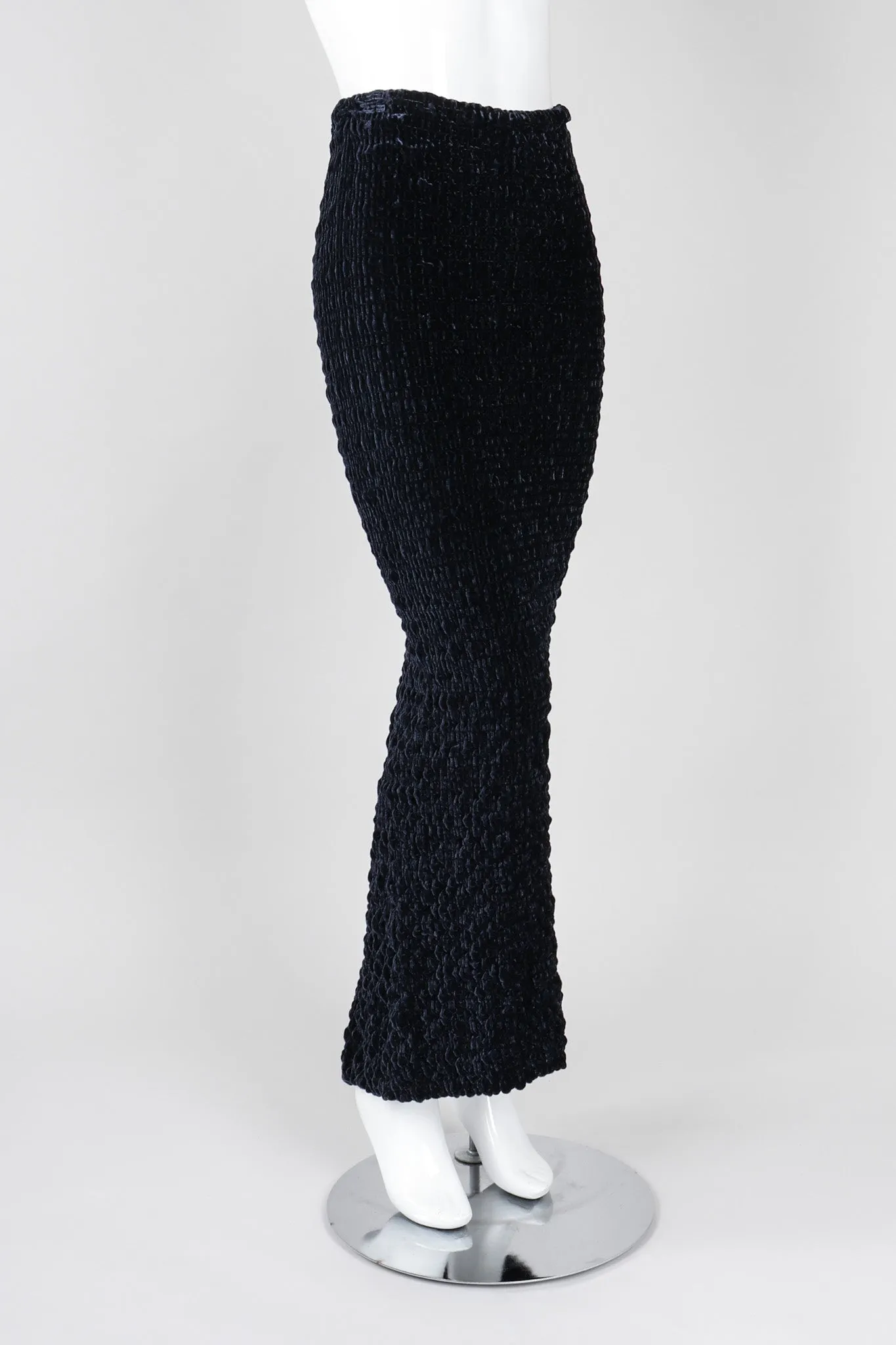 Velvet Scrunch Skirt