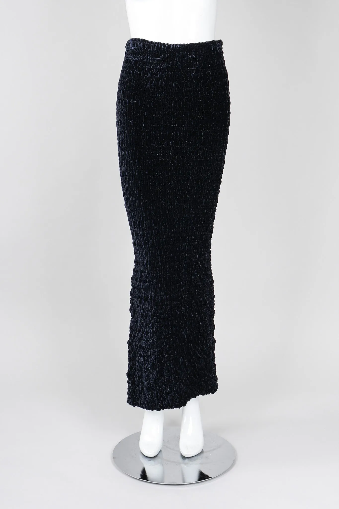 Velvet Scrunch Skirt