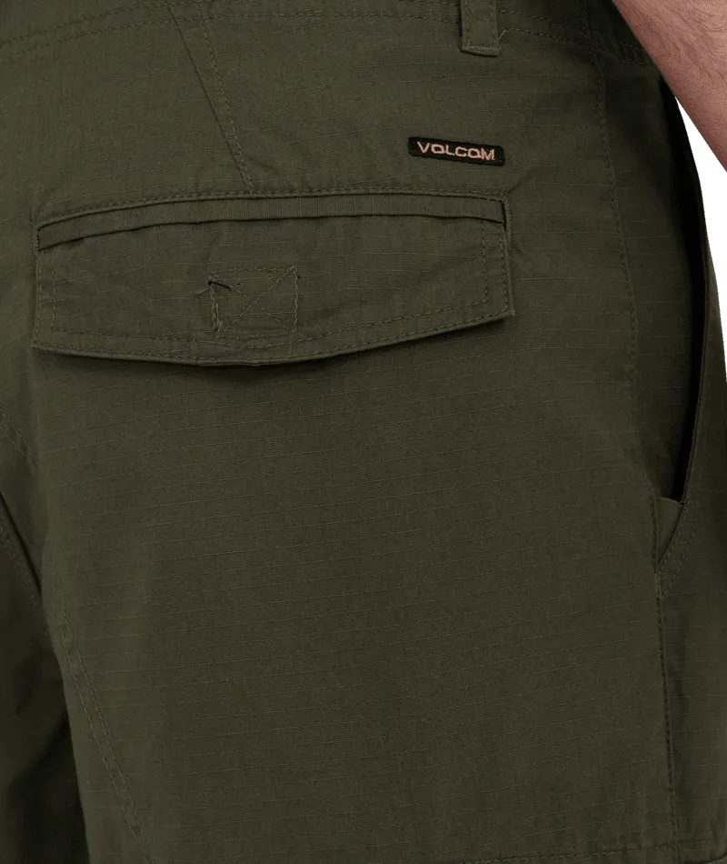 Volcom Grande Barracks Cargo 22" Short - Winter Moss