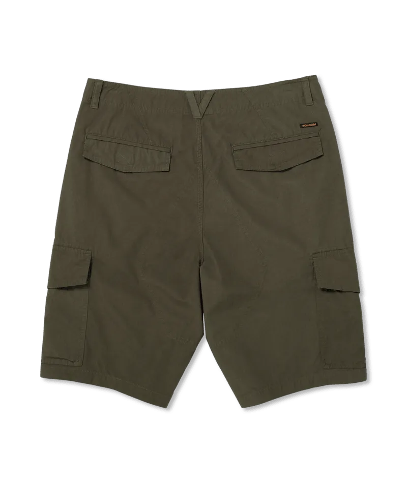 Volcom Grande Barracks Cargo 22" Short - Winter Moss