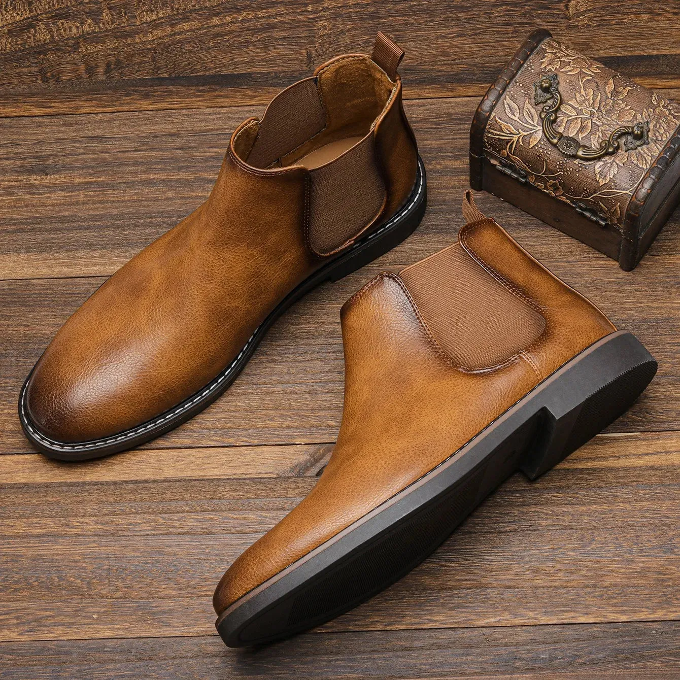 Wayne™ – Classic Chelsea Boots