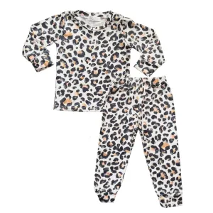 White Cheetah PJ Set
