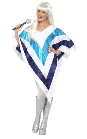 Womens 70s Super Trooper Abba Cape