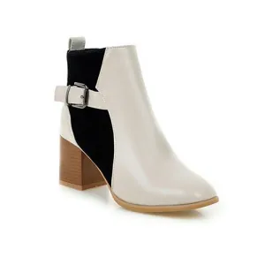 Women's Buckle Ankle Boots